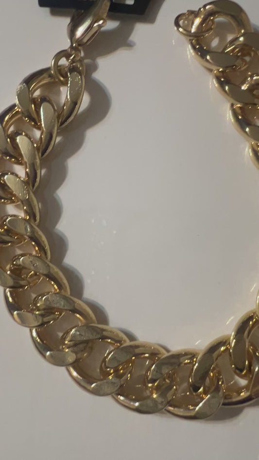 “Destiny” Gold Filled Chunky Bracelet