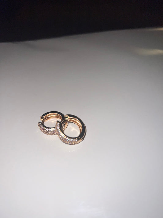 14kt Gold Plated Small Hoop