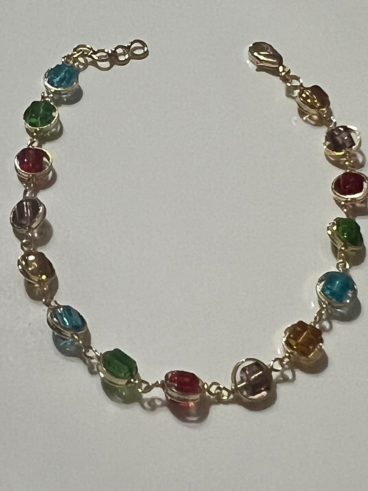 Starburst Gold Filled Bracelet Size 7