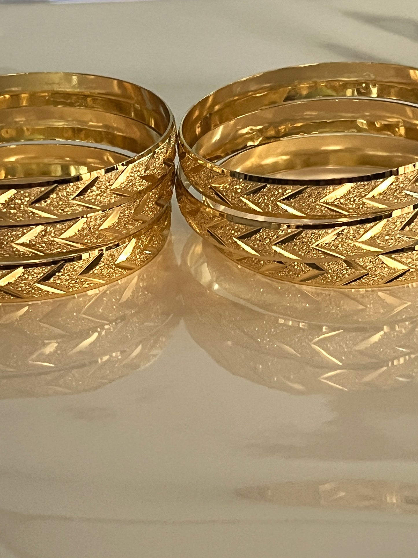 Starlight Gold Filled Bangle