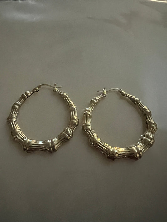 Medium Size Gold Filled Hoops