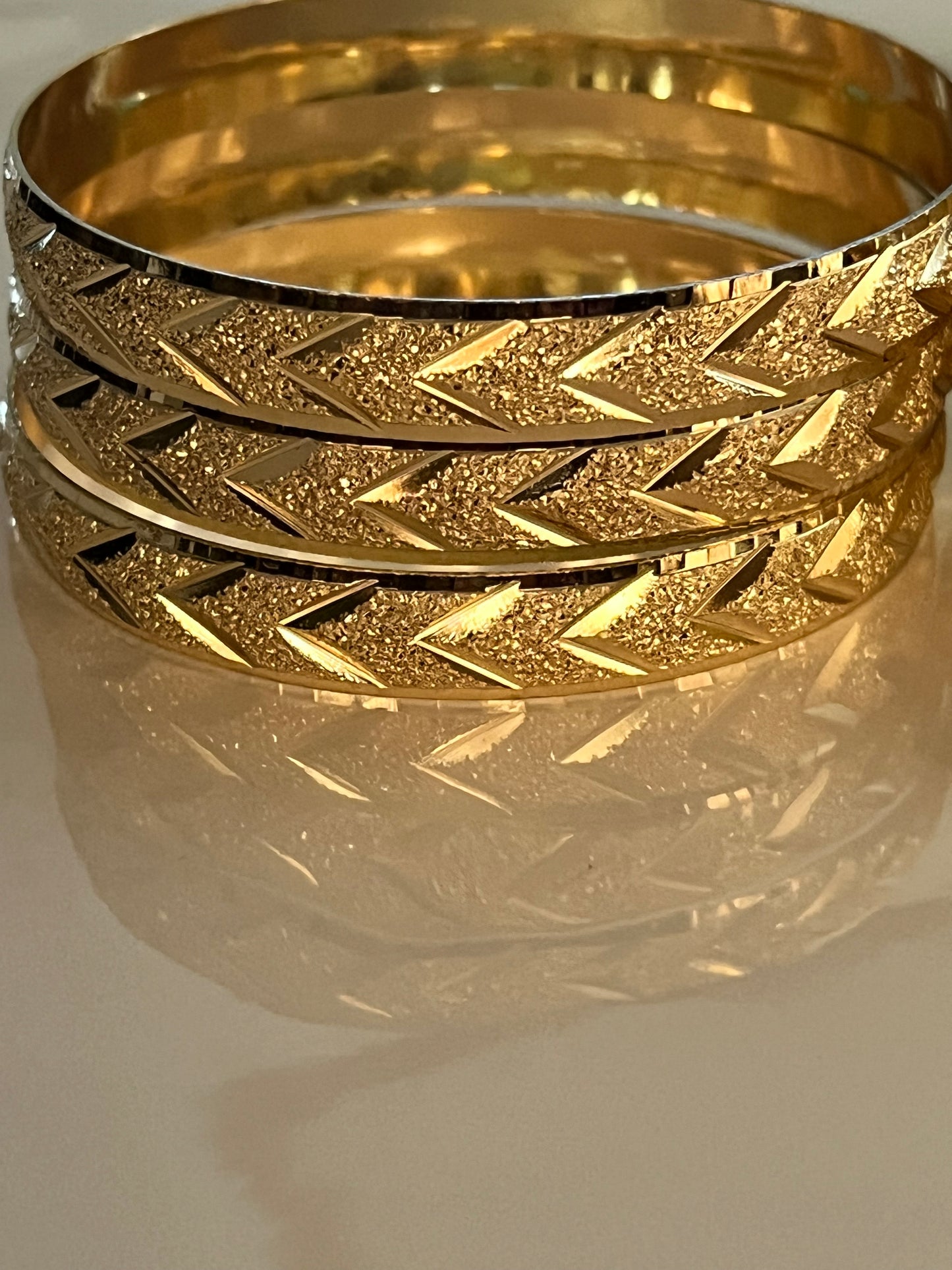 Starlight Gold Filled Bangle
