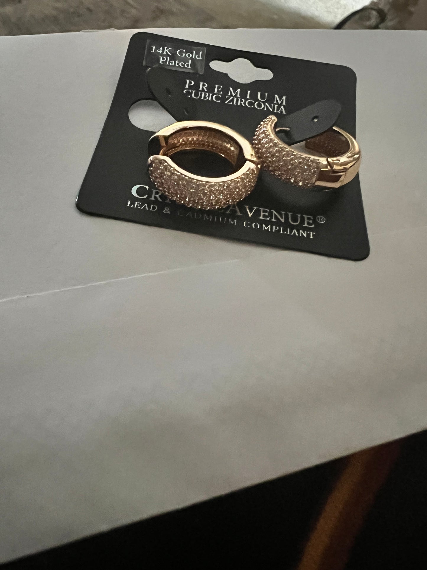 14kt Gold Plated Small Hoop