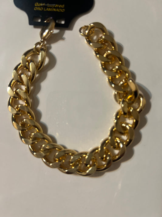 “Destiny” Gold Filled Chunky Bracelet
