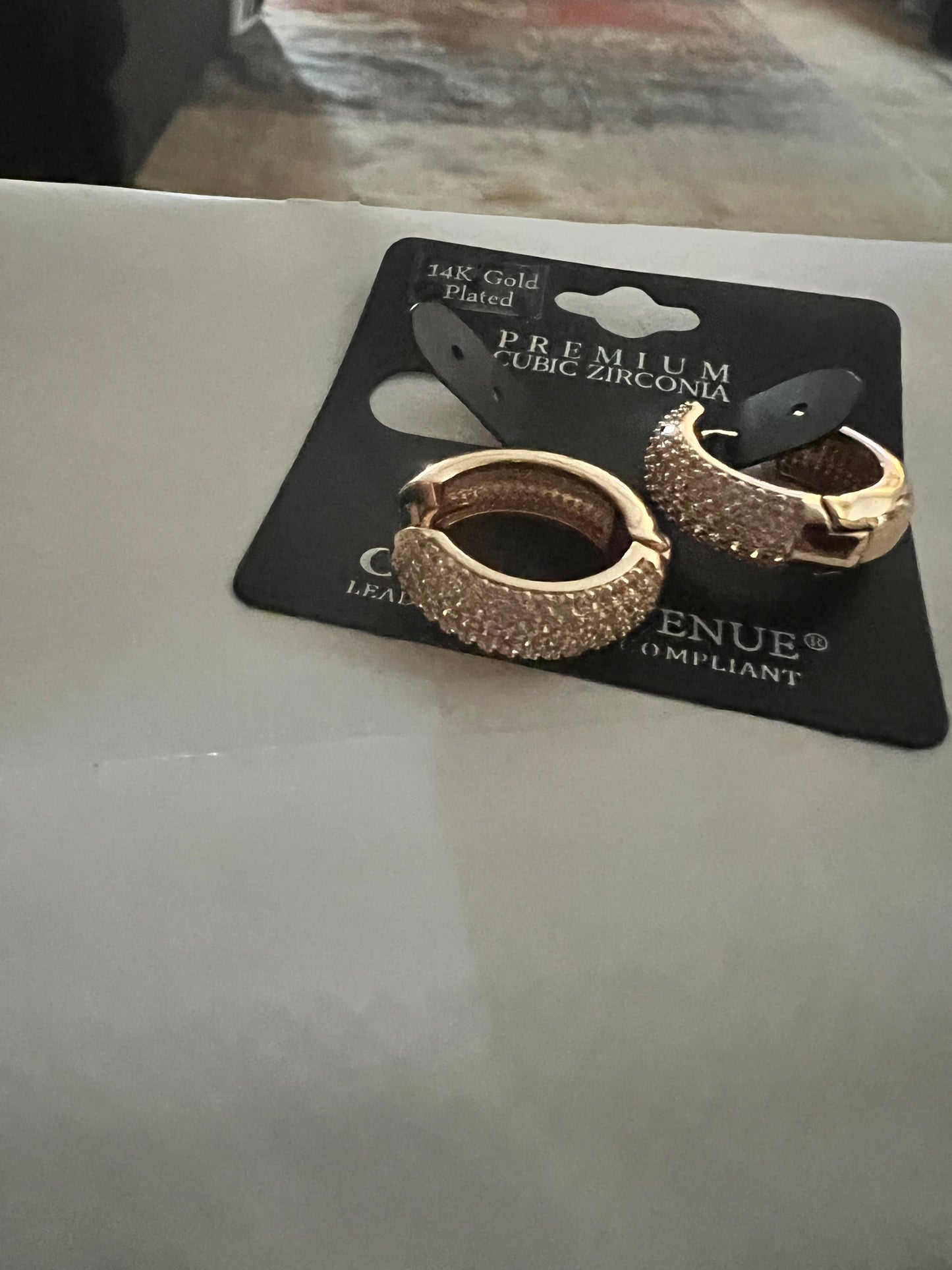 14kt Gold Plated Small Hoop