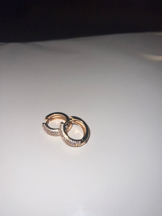 14kt Gold Plated Small Hoop