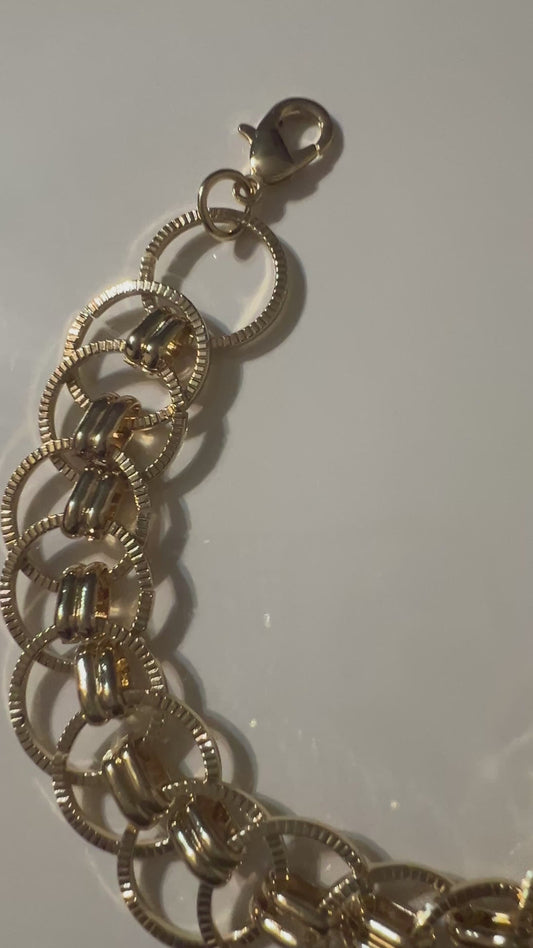 “Glam” Gold Filled Bracelet
