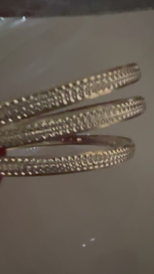 Bling Bangles Set of 3 Size 6